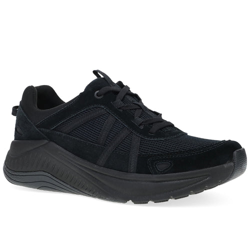 Women's Dansko Poppy - Black/Black Suede