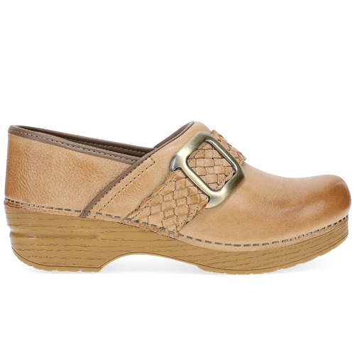 Women's Dansko Pro Braided Clog - Honey Distressed