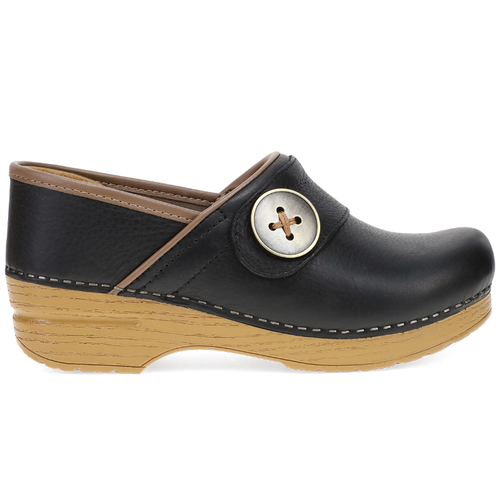 Women's Dansko Professional Button - Black