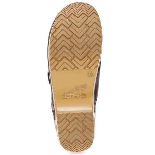 Women's Dansko Professional Button - Chocolate