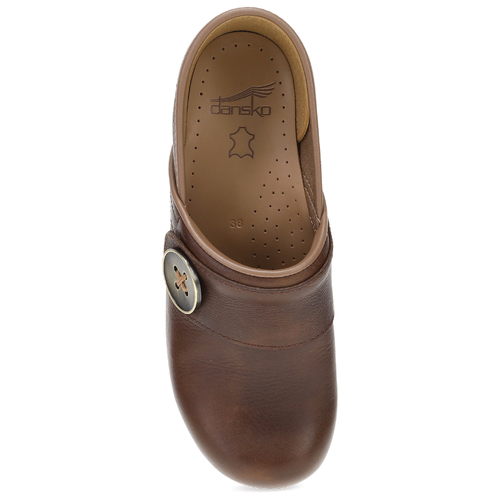 Women's Dansko Professional Button - Chocolate
