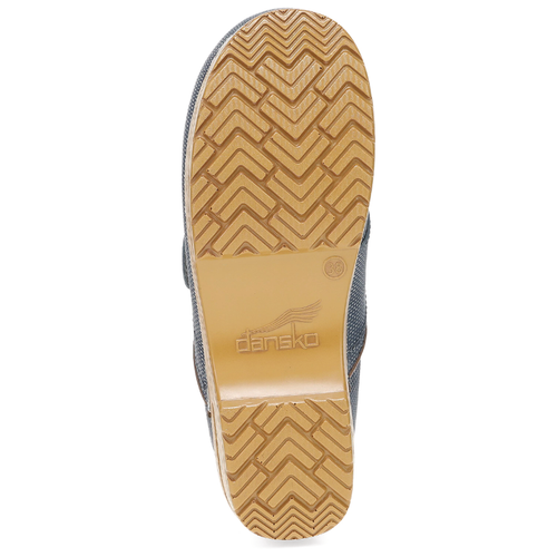 Women's Dansko Professional Button - Denim Leather