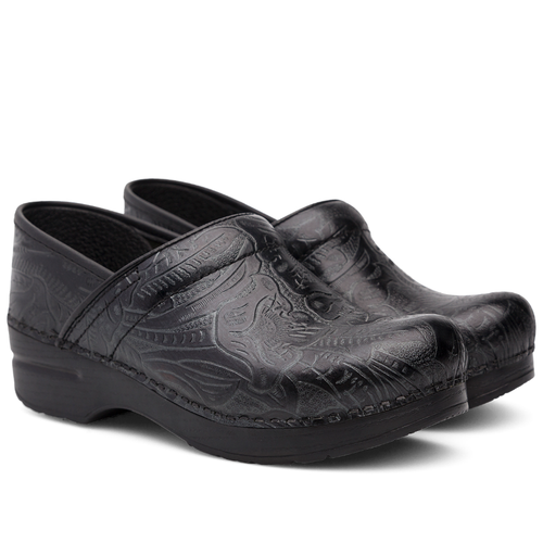 Women’s Dansko Professional – Black Tooled