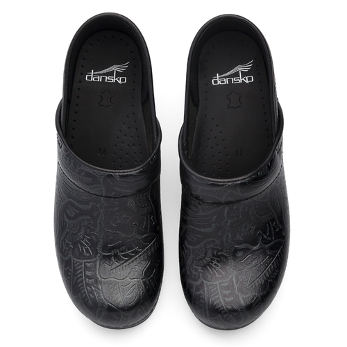 Women’s Dansko Professional – Black Tooled