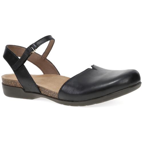 Women's Dansko Rowan - Black Waxy Burnished