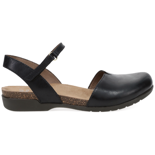 Women's Dansko Rowan - Black Waxy Burnished