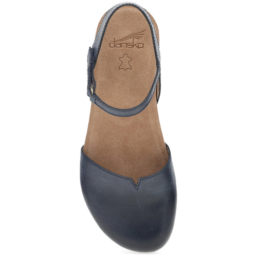 Women's Dansko Rowan - Navy Waxy Burnished