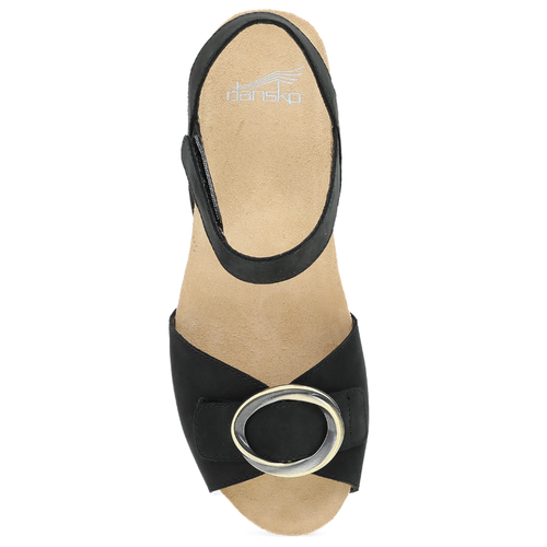 Women's Dansko Stella - Black Milled Nubuck