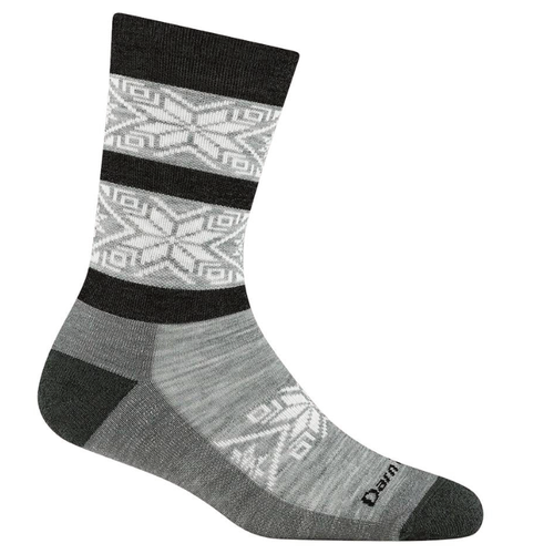 Women's Darn Tough Elsa Lightweight Crew Socks - Silver