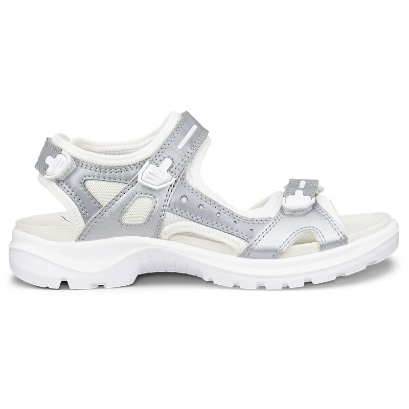 Women's ECCO Offroad - Silver Reflective/White - Stan's Shoes