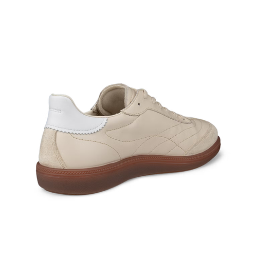 Women's ECCO Soft 11 Lace Up - Limestone/Bright White