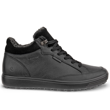 Women's ECCO Soft 7 Tred GTX Warm Mid-Cut - Black - Stan's Shoes