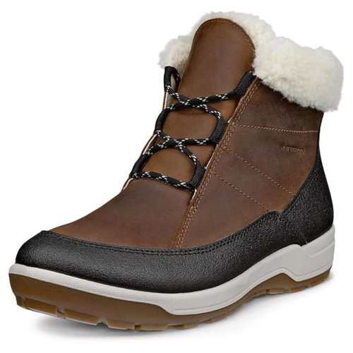 Women's ECCO Trace Lite Waterproof - Black/Camel