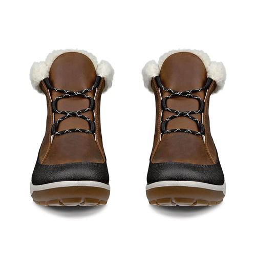 Women's ECCO Trace Lite Waterproof - Black/Camel
