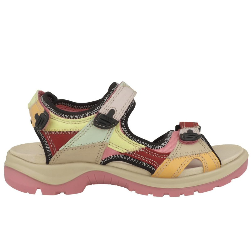 Women's ECCO Yucatan Bubblegum Patchwork Stan's Shoes