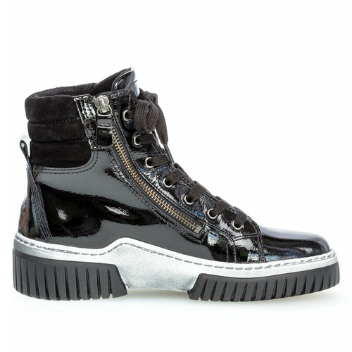 Women's Gabor 93.761 High-Top Sneaker - Schwarz