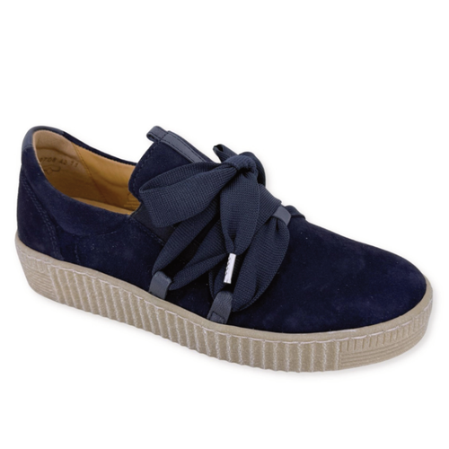 Women's Gabor Dora Bow Sneaker - Atlantik