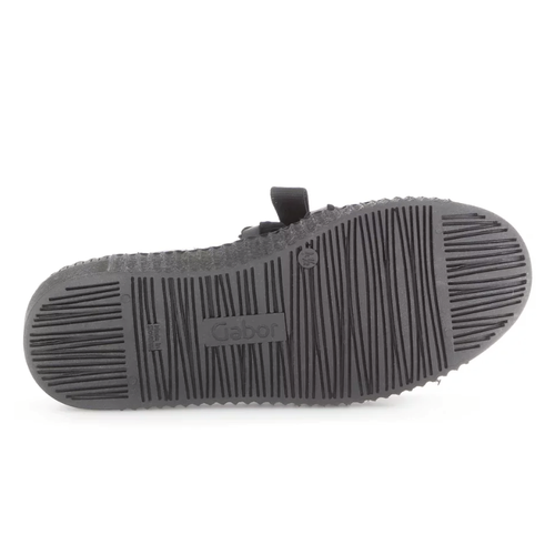 Women's Gabor Dora Bow Sneaker - Black