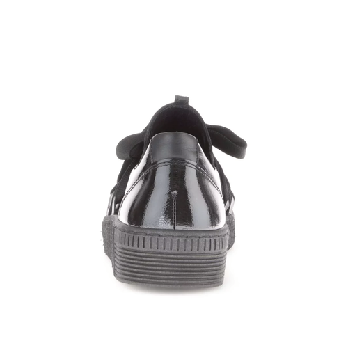 Women's Gabor Dora Bow Sneaker - Black