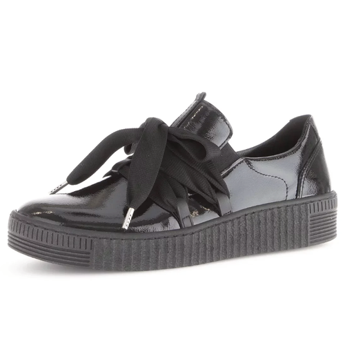 Women's Gabor Dora Bow Sneaker - Black