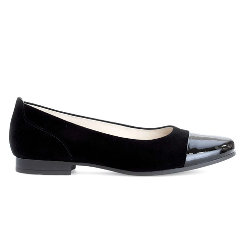 Women's Gabor Marbella Ballet Flat - Schwarz