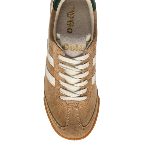 Women's Gola Elan - Brown Sugar/Offwhite/Evergreen