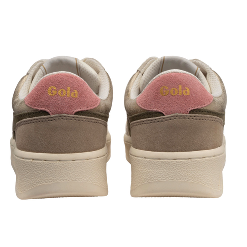 Women's Gola Superslam Blaze - Gold/Khaki/Coral Pink