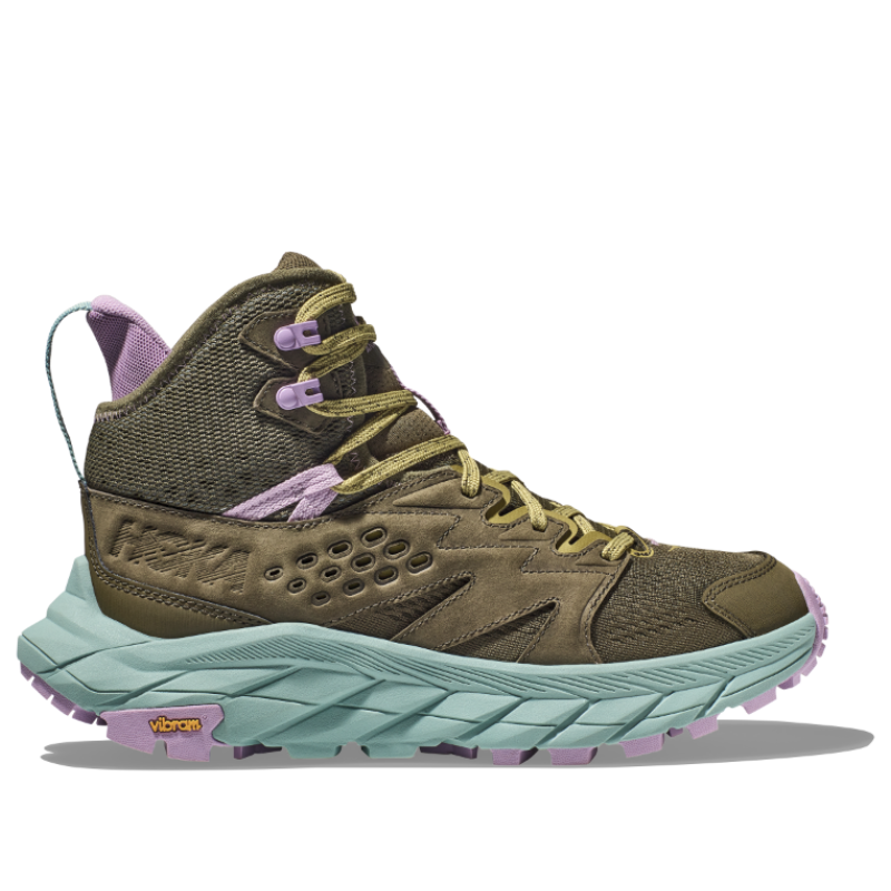 Women's HOKA Anacapa Breeze Mid – Dark Olive/Agave - Stan's Shoes Women's HOKA Anacapa Breeze Mid – Dark Olive/Agave - Stan's Shoes