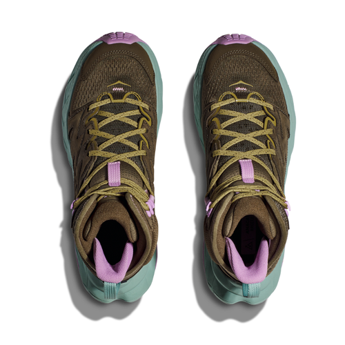 Women's HOKA Anacapa Breeze Mid – Dark Olive/Agave - Stan's Shoes Women's HOKA Anacapa Breeze Mid – Dark Olive/Agave - Stan's Shoes