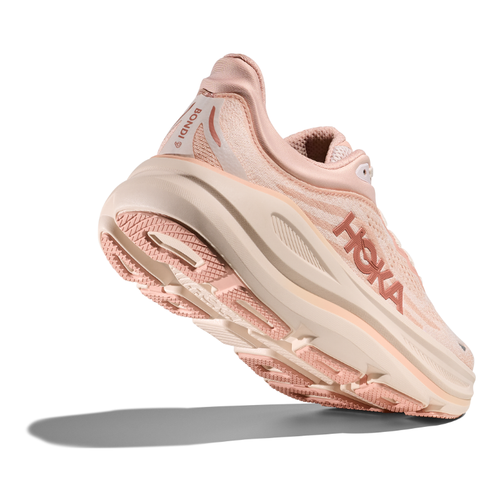 Women's HOKA Bondi 9 - Rose Latte/Rose Cream (RLTT)