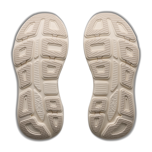 Women's HOKA Bondi 9 GLM - Alabaster/Mineral Blue (ATRM)