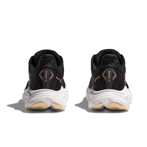 Women's HOKA Clifton 10 - Black/Rose Gold (BRGL)