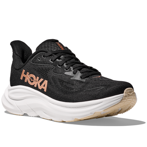 Women's HOKA Clifton 10 - Black/Rose Gold (BRGL)