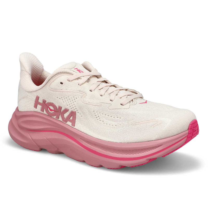 Women's HOKA Clifton 10 - Rose Cream/Dried Rose (RMD) - Stan's Shoes