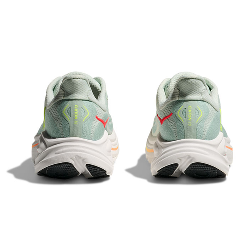 Women's HOKA Clifton 10 - Sea Glass/Neon Flame (SLSSN)