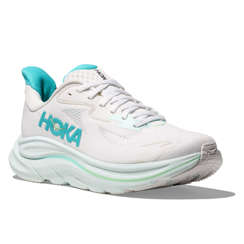 Women's HOKA Clifton 10 - White/Cielo Blue (WTCL)