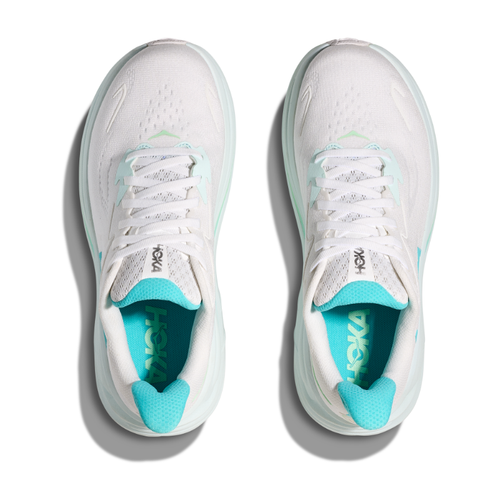 Women's HOKA Clifton 10 - White/Cielo Blue (WTCL)