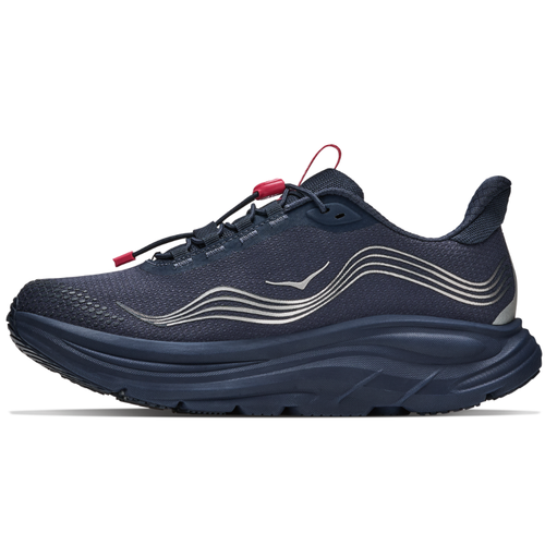 Women's HOKA Clifton 11 GTX - Varsity Navy/Burnt Red (VVYB)