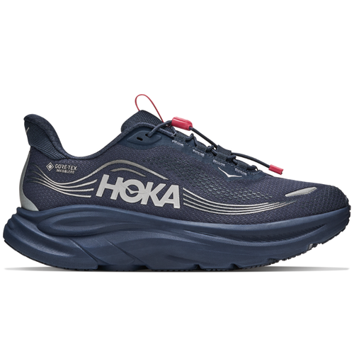 Women's HOKA Clifton 11 GTX - Varsity Navy/Burnt Red (VVYB)