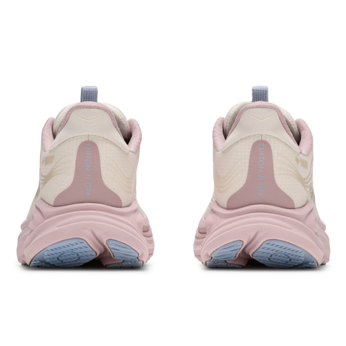 Women's HOKA Clifton 11 GTX Glimmer - Alabaster/Pink Opal (AKP)