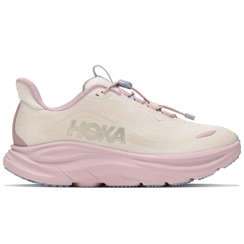 Women's HOKA Clifton 11 GTX Glimmer - Alabaster/Pink Opal (AKP)