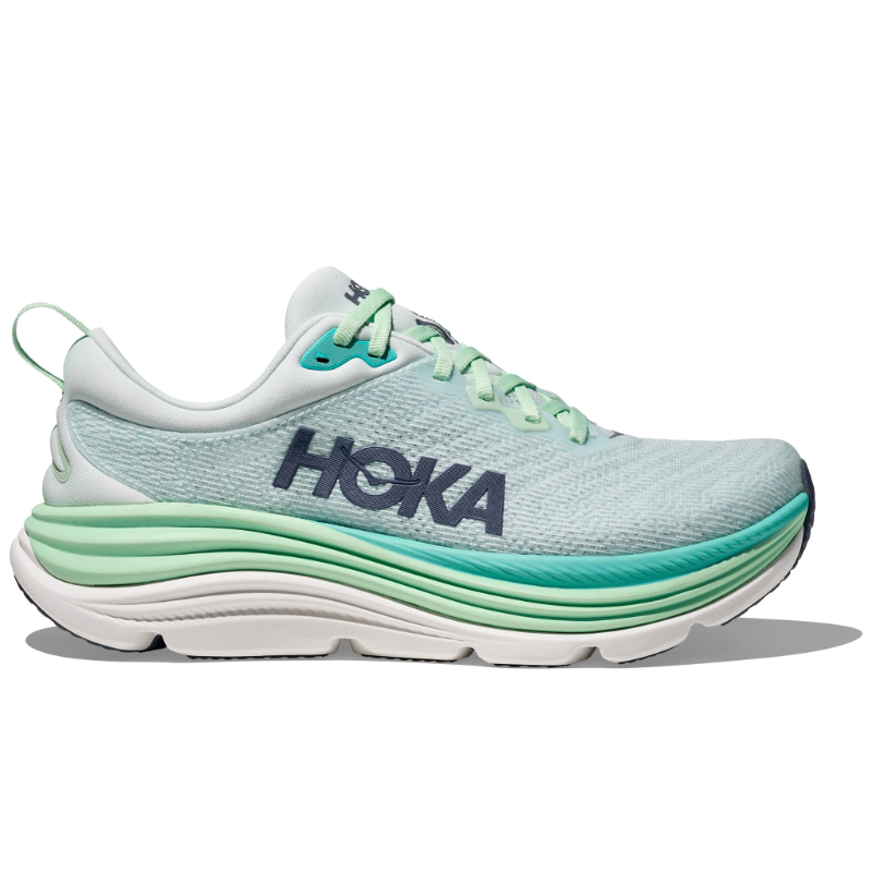 Women's HOKA Gaviota 5 – Snow Melt/Cielo Blue (SWML) - Stan's Shoes Women's HOKA Gaviota 5 – Snow Melt/Cielo Blue (SWML) - Stan's Shoes