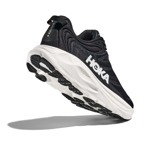 Women's HOKA Gaviota 6 - Black/White (BWHT)