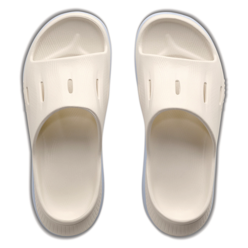 Women's HOKA Ora Recovery Slide 3 - Alabaster/Ambient Blue (ARMB)