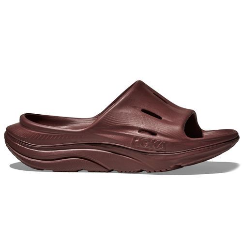 Women's HOKA Ora Recovery Slide 3 - Dark Cedar/Dark Cedar (DRKC)