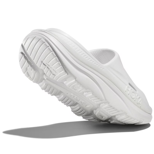 Women's HOKA Ora Recovery Slide 3 - White/White (WWH)