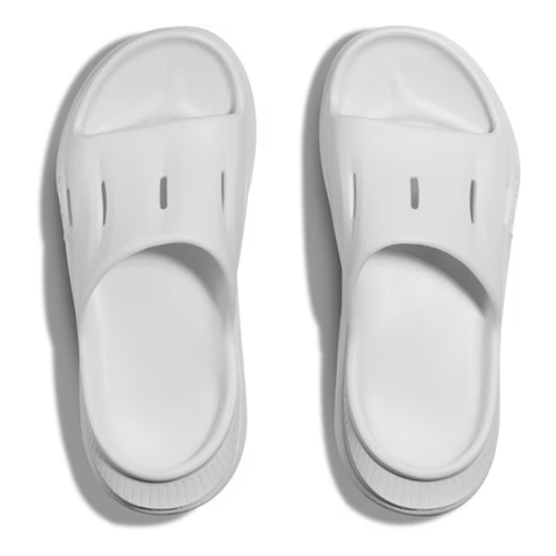 Women's HOKA Ora Recovery Slide 3 - White/White (WWH)