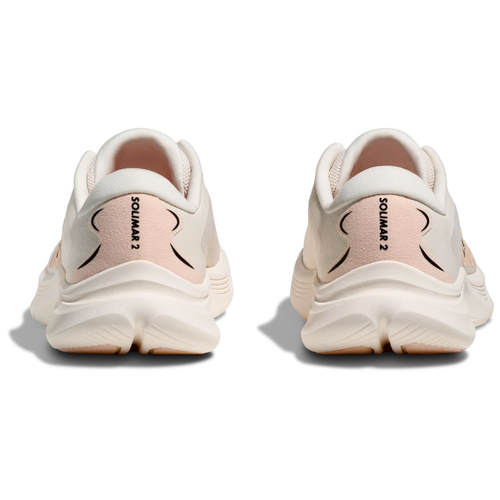 Women’s HOKA Solimar 2 – Alabaster/Tangerine Glow (ARTN)