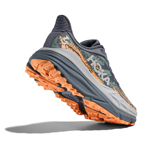 Women’s HOKA Stinson 7 – Grey Skies/Pale Tangerine (GSP)