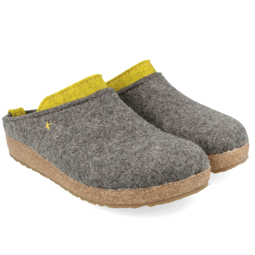 Women's Haflinger Grizzly Speed Clog - Grey